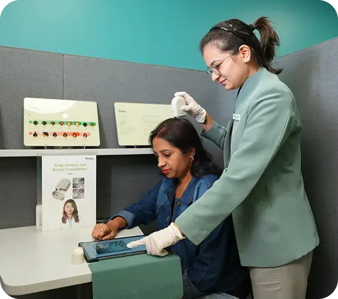 Advanced scalp analysis with cutting-edge technology